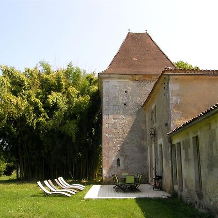 Bed and Breakfast Chateau De Puyrigaud Léoville Exterior foto