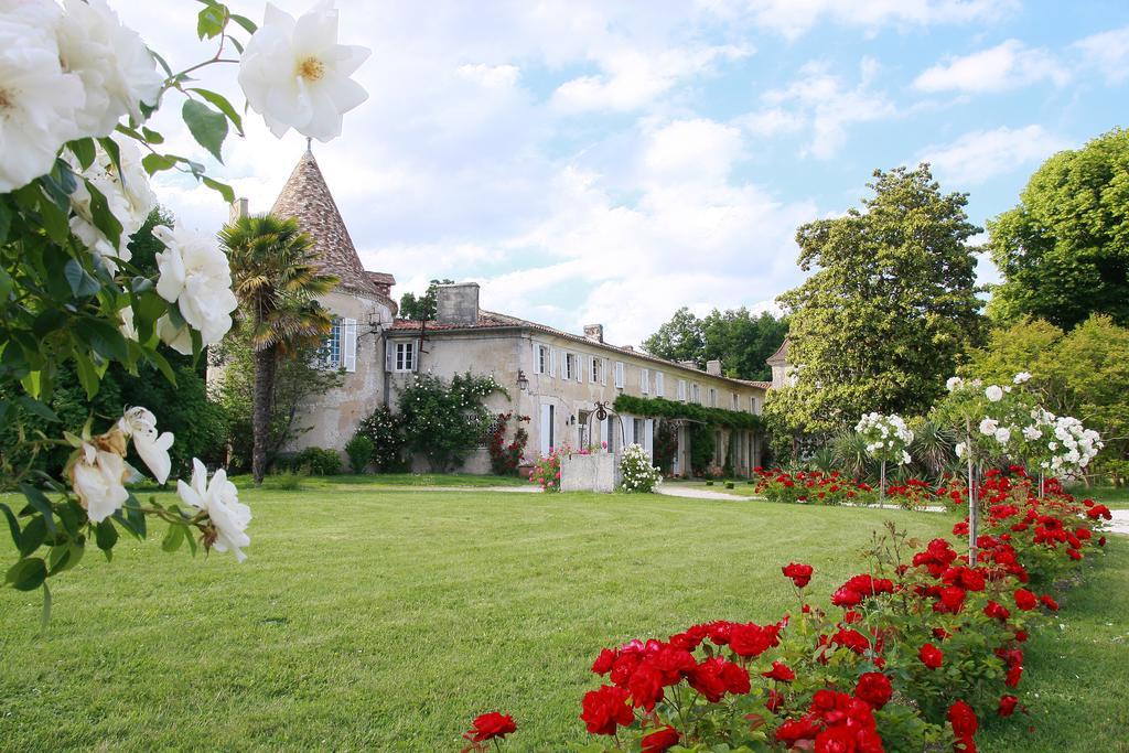 Bed and Breakfast Chateau De Puyrigaud Léoville Exterior foto